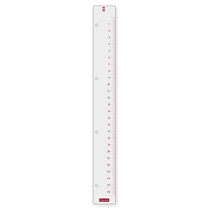 Finocam R4060 Regla para Agendas Open - Formato A4 - 50x297mm - Color Blanco