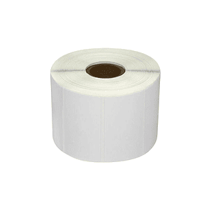 Zebra Z-Perform 1000T/Z-Select 2000D/2000T Etiquetas Genericas Perforadas 57x32 mm - 1000 Unidades - Reemplaza 800262-125/3006318/880409-031DU