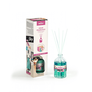 Prady Ambientador Mikado Fashion Shop - Frasco de Cristal 100 ml y Varitas Difusoras
