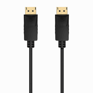 Aisens Cable Displayport V1.2 CCS 4K@60Hz - DP/M-DP/M - 3.0m - Color Negro