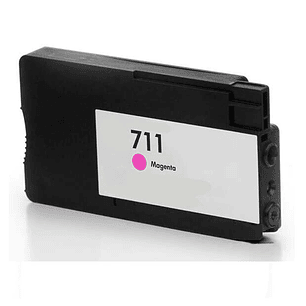 Generico HP 711 Magenta Cartucho de Tinta - Reemplaza CZ131A