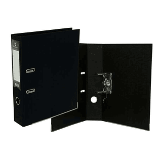 Bismark Archivador A-Z Formato Folio - PVC de Gran Resistencia - Tarjetero en el Lomo - Cartoneras Metalicas en el Borde Inferior - Mecanismo de Palan