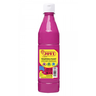 Jovi Tempera Paint Tempera Liquida 500ml - Base Agua - Lista para Usar - Alto Poder Cubriente - Secado Rapido - Excelente Fluidez - Adherencia en Mult