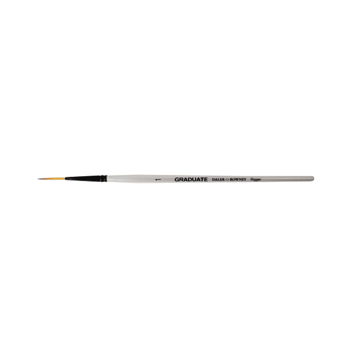 Daler Rowney Graduate Pincel Acuarela - Pelo Sintetico - Mango Corto - Liner Extra Largo Nº1 1
