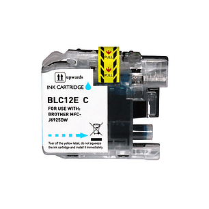 Brother LC12E Cyan Cartucho de Tinta Generico - Reemplaza LC12EC