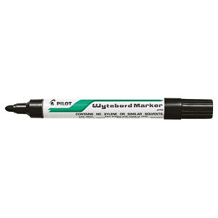 Pilot Rotulador para Pizarra Blanca - Punta Redonda de 4mm - Trazo de 1.8mm - Borrable en Seco - Color Negro