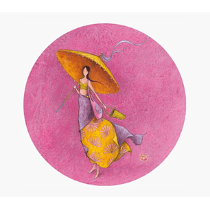 Pictura Gaëlle Boissonnard Iman Redondo - 56 mm - Impresas en Papel con Certificacion FSC