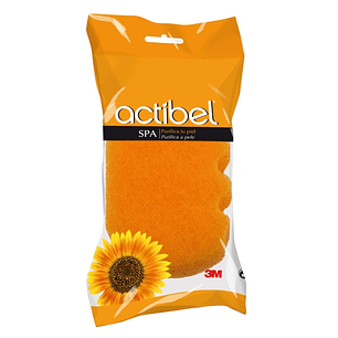 Actibel Spa Esponja Corporal - Ergonomica - Color Naranja