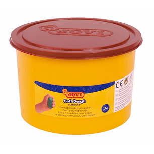 Jovi Soft Dough Blandiver Bote de Pasta de Modelaje 460gr - Blanda y Flexible - Facil de Amasar y Moldear - Ideal para Iniciacion al Modelaje - Color 