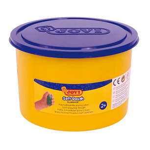 Jovi Soft Dough Blandiver Bote de Pasta de Modelaje 460gr - Blanda y Flexible - Facil de Amasar y Moldear - Ideal para Iniciacion al Modelaje - Color 