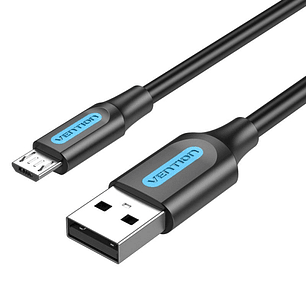 Vention Cable USB-A 2.0 a Micro-B 3A - 2m - Color Azul Navy
