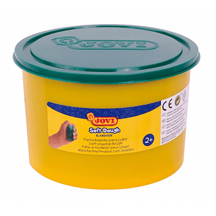 Jovi Soft Dough Blandiver Bote de Pasta de Modelaje 460gr - Blanda y Flexible - Facil de Amasar y Moldear - Ideal para Iniciacion al Modelaje - Color 