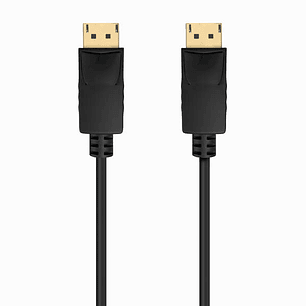 Aisens Cable Displayport V1.2 CCS 4K@60Hz - DP/M-DP/M - 1.0m - Color Negro