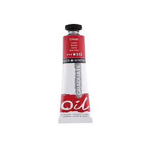 Daler Rowney Graduate Pintura al Oleo - Tubo de Aluminio - 38ml - Color Carmesi