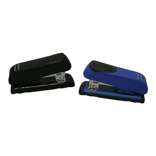 Bismark 2050 Grapadora Pequeña Cuerpo de Plastico de Alta Resistencia - Recubrimiento de Goma - Colores Surtidos