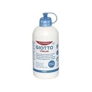 Giotto Vinilik Cola Blanca Botella 100 gr. - Seca Rapidamente - Pega Papel, Carton, Cartulina etc...