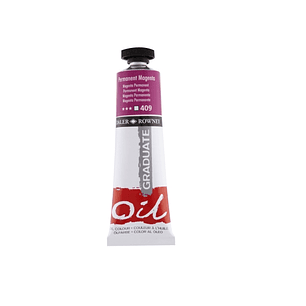Daler Rowney Graduate Pintura al Oleo - Tubo de Aluminio - 38ml - Color Magenta Permanente
