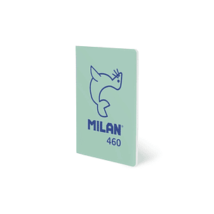 Milan 460 Since 1918 Libreta A5 Grapada - Papel a Lineas - 24 Hojas de 95g - Color Menta