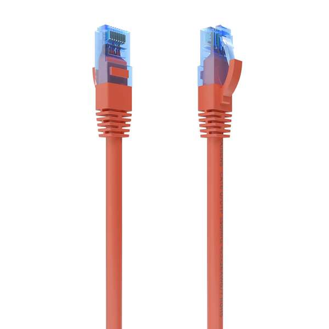 Aisens Cable de Red Latiguillo RJ45 Cat.6 UTP AWG26 CCA - 25cm - Color Rojo 1