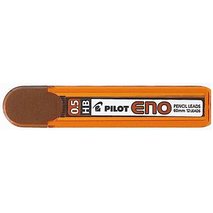 Pilot Caja de 12 Minas ENO 0.5 para Portaminas - Dureza HB - Trazo 0.5mm