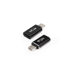 Nanocable Adaptador Micro USB/M A USB-C/H - Color Negro
