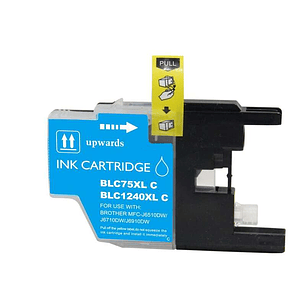 Brother LC1240XL/LC1220XL/LC1280XL Cyan Cartucho de Tinta Generico - Reemplaza LC1240C/LC1220C/LC1280XLC