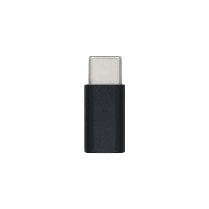 Aisens Mini Adaptador USB-C USB 2.0  - Tipo Micro-B/H-USB-C/M - Color Negro 1