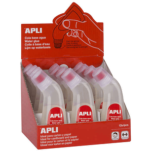 Apli Cola Base Agua 70ml - Facil Aplicacion - Secado Rapido - Resistente al Agua - Transparente