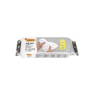 Jovi Air Dry Pasta para Modelar 250gr - Endurecible al Aire - Tacto Fresco - Facil de Moldear - Multi-Superficie - Secado en 24H - Acabado Fino - Colo
