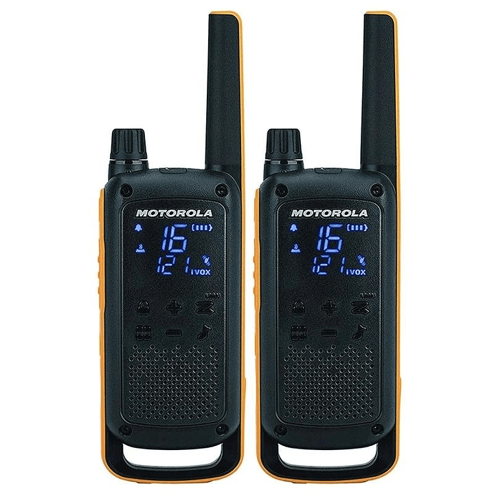 MOTOROLA T82 Extrem Walkie Talkie Duo UK con Adapt 1