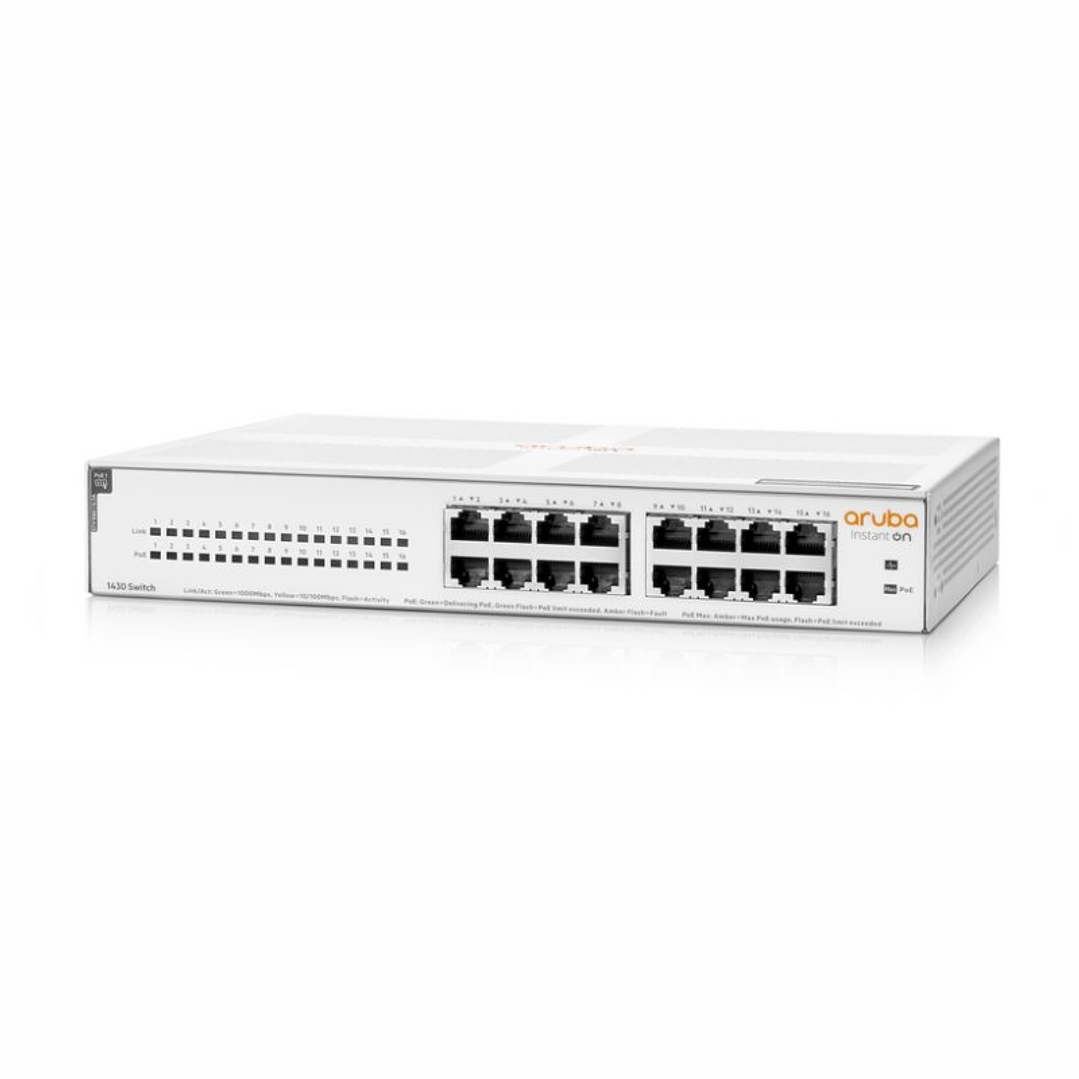 HPE NW IOn 1430 16xGbE PoE Switch 124W 1