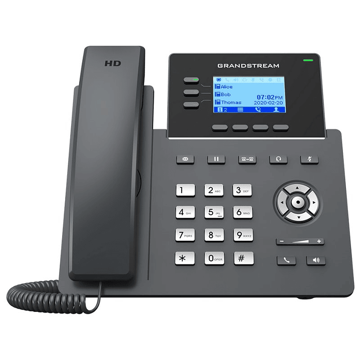GrandStream IP Phone GRP2603 3 lineas AudioHD 1