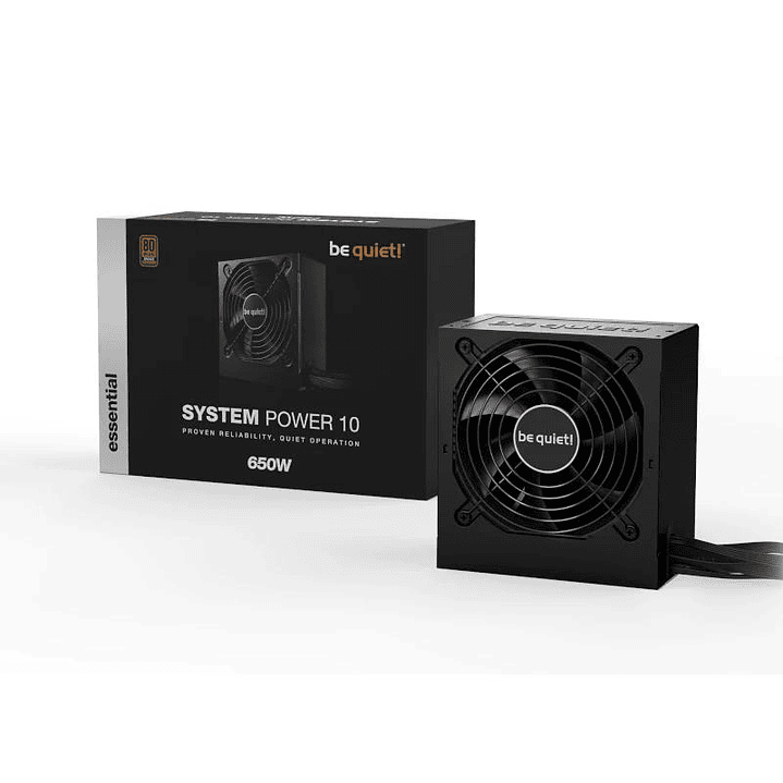 be quiet! Fuente System Power 10 650W Bronce 3