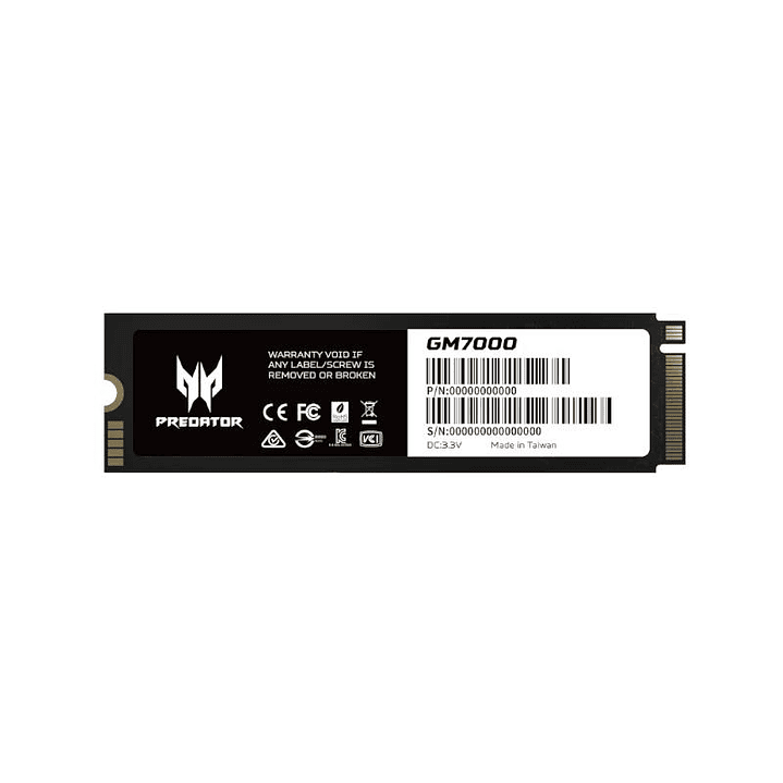 ACER PREDATOR SSD GM-7000 2Tb PCIe NVMe Gen4 1