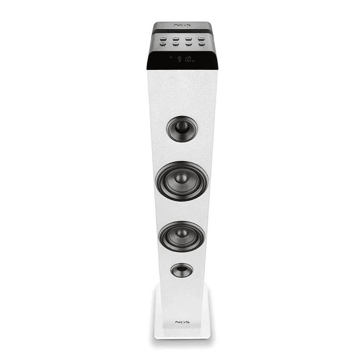 NGS Torre Sonido SKYCHARM PRO 50W  BT Blanco 2