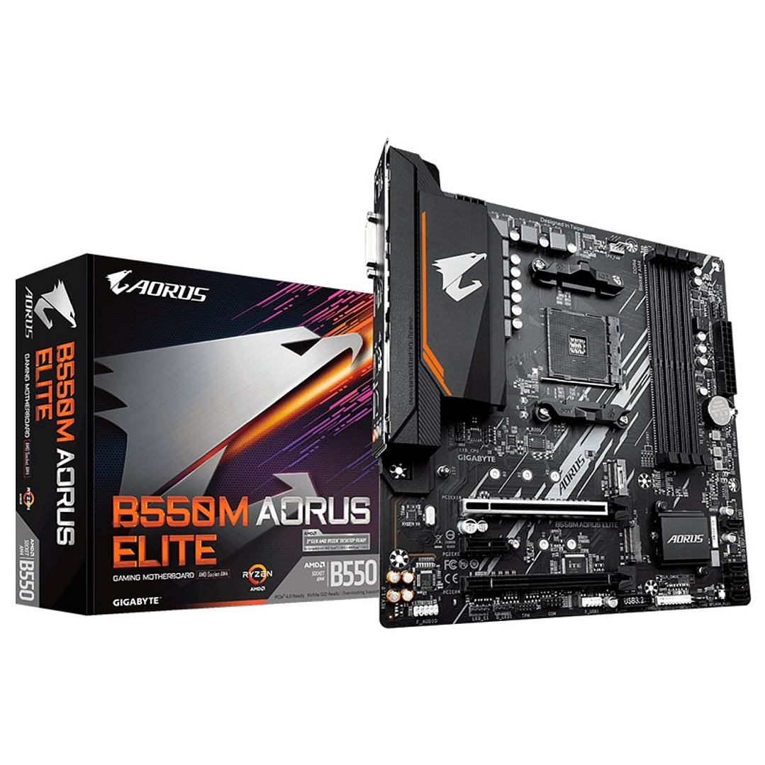 Gigabyte Aorus Placa Base B550M ELITE mATX AM4 1