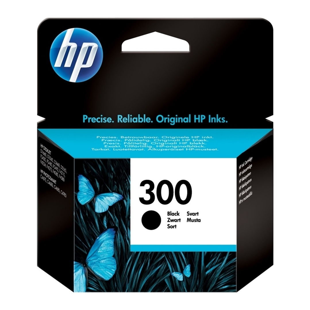 HP Cartucho 300  Negro 1