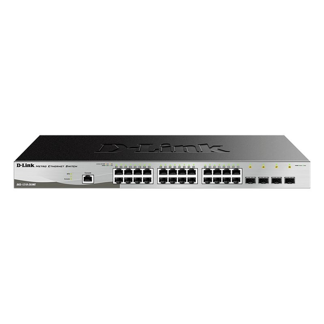 D-Link DGS-1210-28/ME/E Switch 24xGbE 4xSFP 1