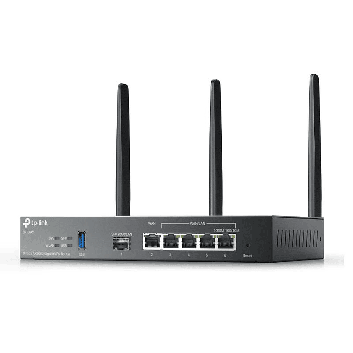 TP-Link ER706W Router WiFi6 Omada AX3000 Doble Ban 3
