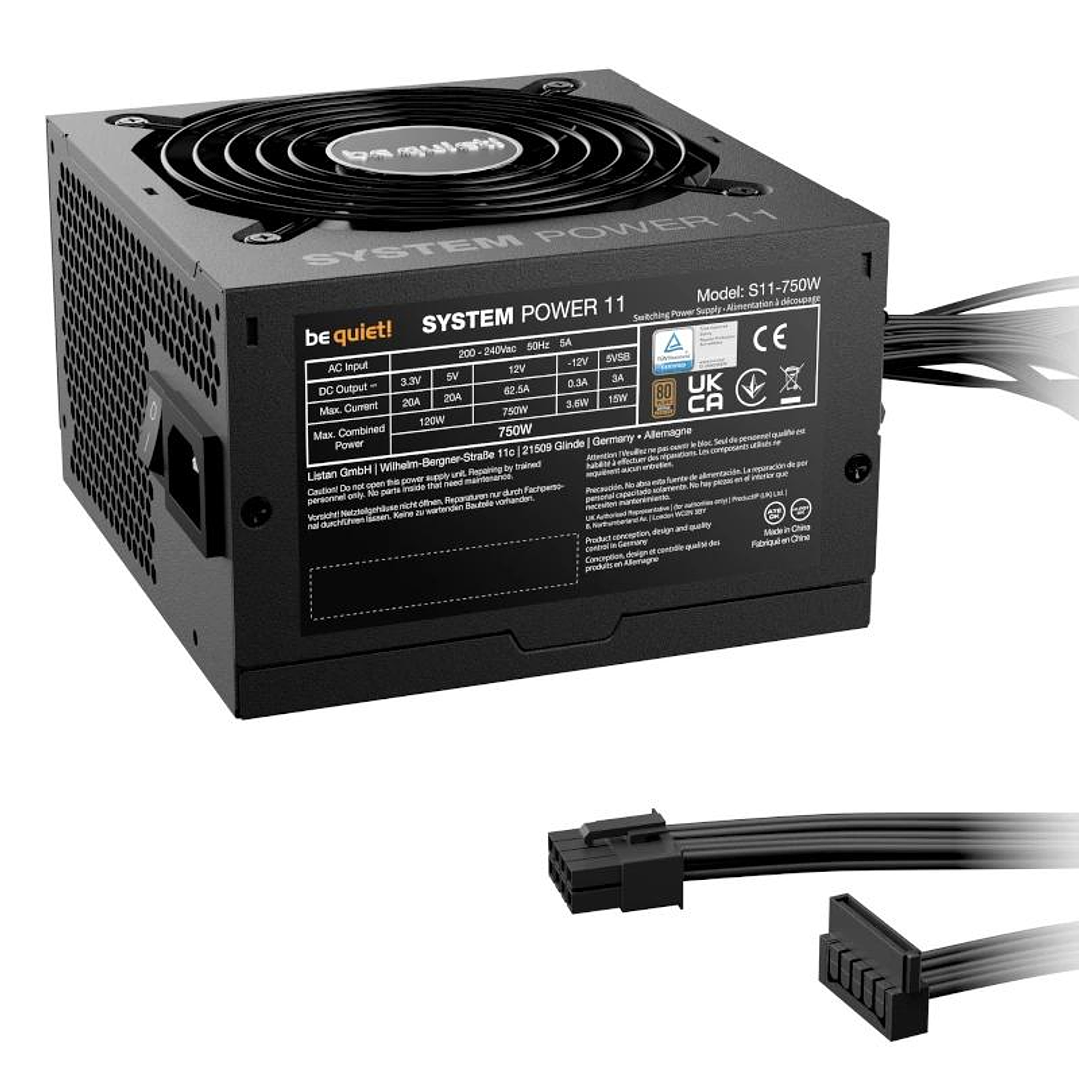 be quiet! Fuente SYSTEM POWER 11 750W 20+4 pin ATX 3