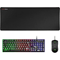 Mars Gaming Combo MCPX GAMING 3IN1 RGB Negro - thumbnail 1