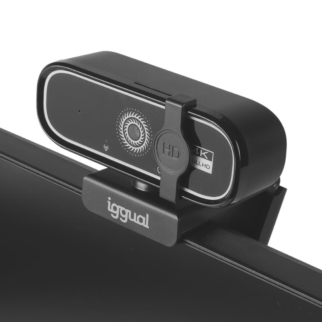 iggual Webcam USB 4K UHD WC3840 Business Pro View 4