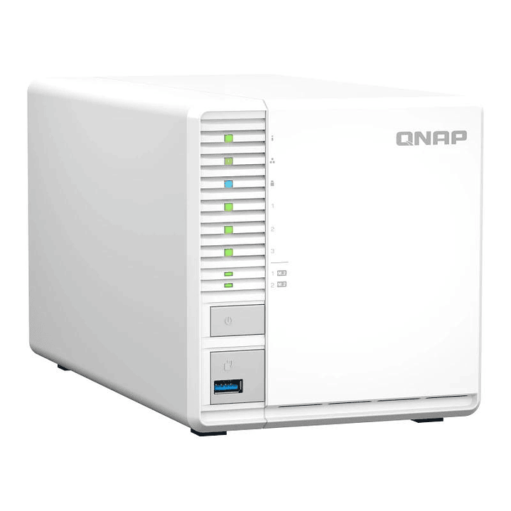 QNAP TS-364-8G NAS 3XHDD-Bay 1x2.5GbE 3xUSB 4