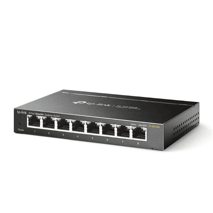 TP-Link TL-SG108S Switch 8xGB RJ45 Metal 1