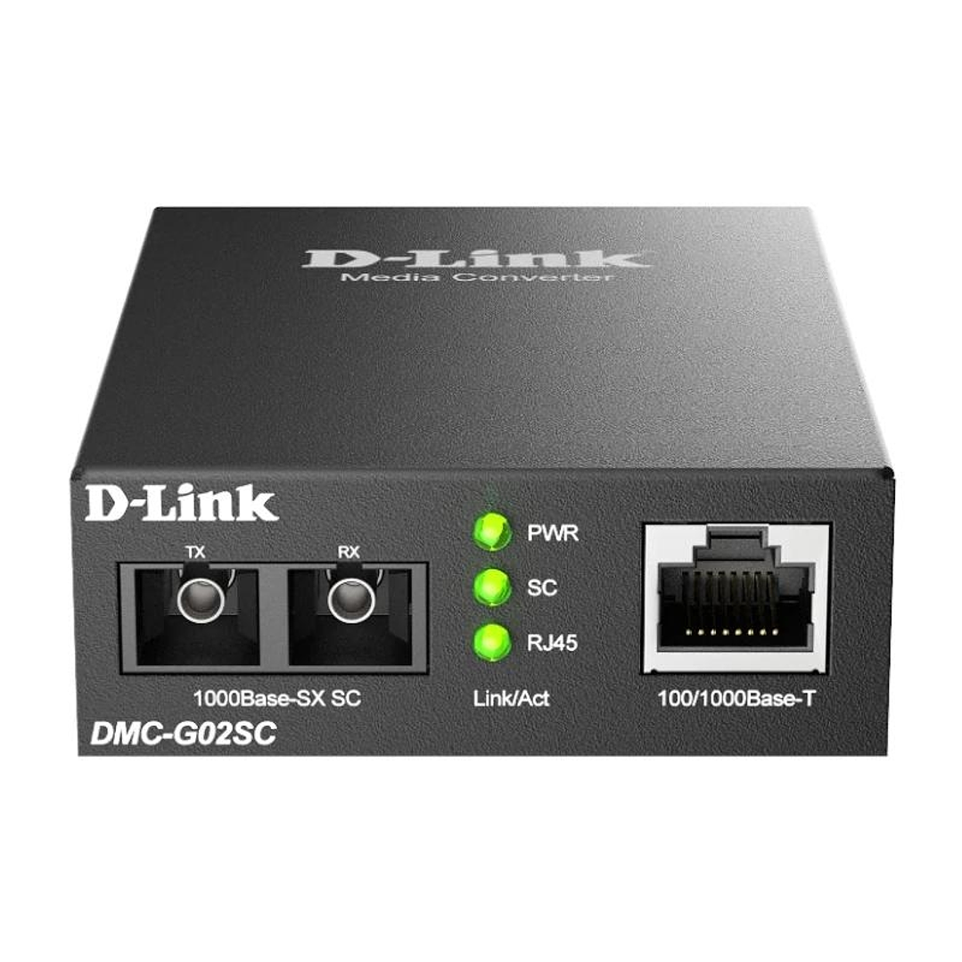 D-Link DMC-G02SC Conversor Medios MM 1