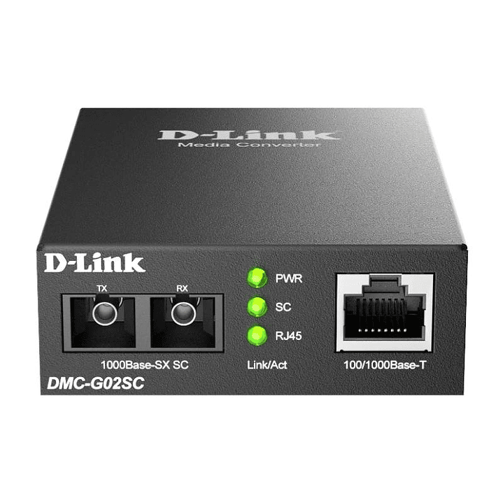 D-Link DMC-G02SC Conversor Medios MM 1