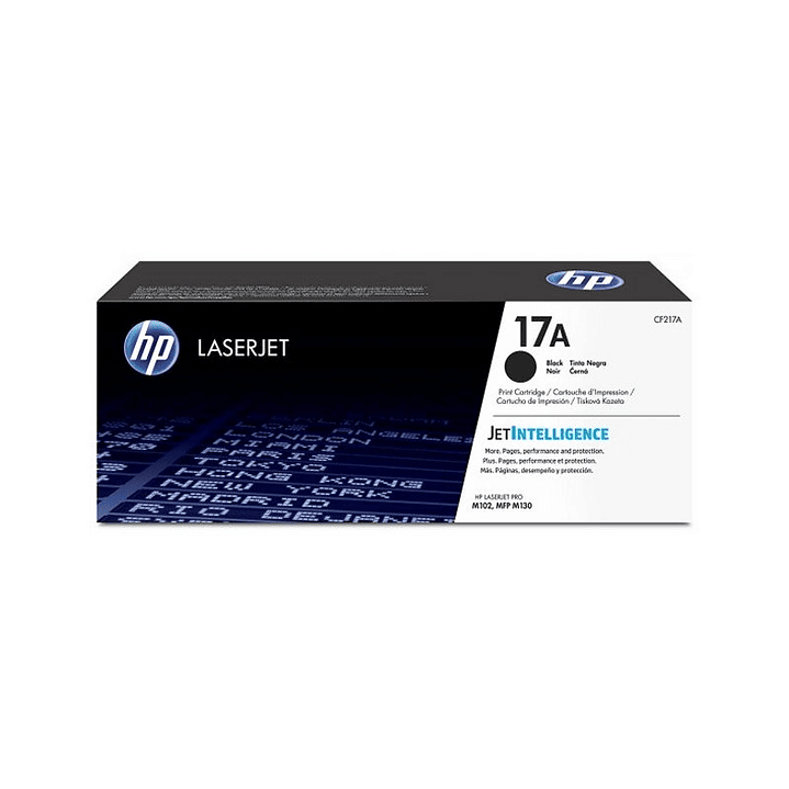 HP Tóner CF217A Negro 1