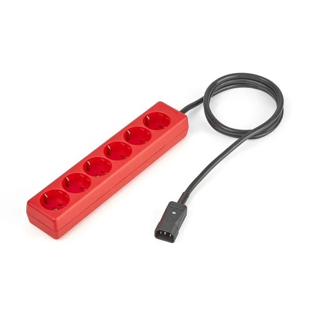 Salicru Cable salida rojo c14/6-SCHUC-2m 1