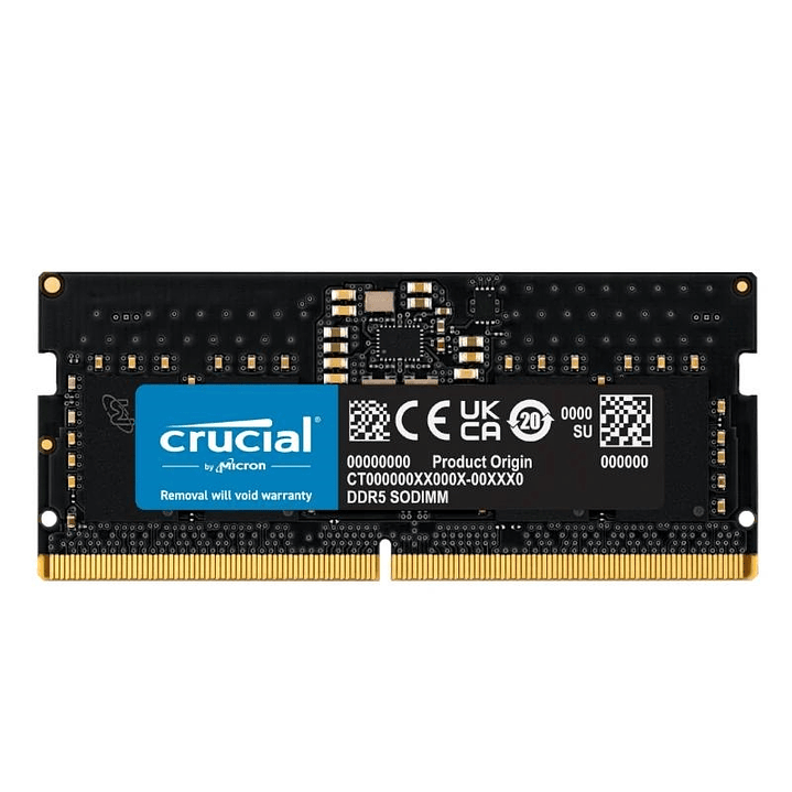Crucial CT8G48C40S5 8GB soDIMM CL40 4800MHz DDR5 1