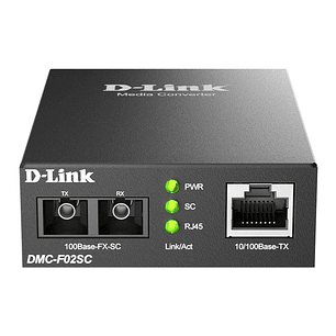 D-Link DMC-F02SC Conversor Medios SC MM 2Km